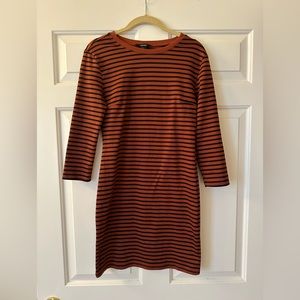 Fitted Striped Dress